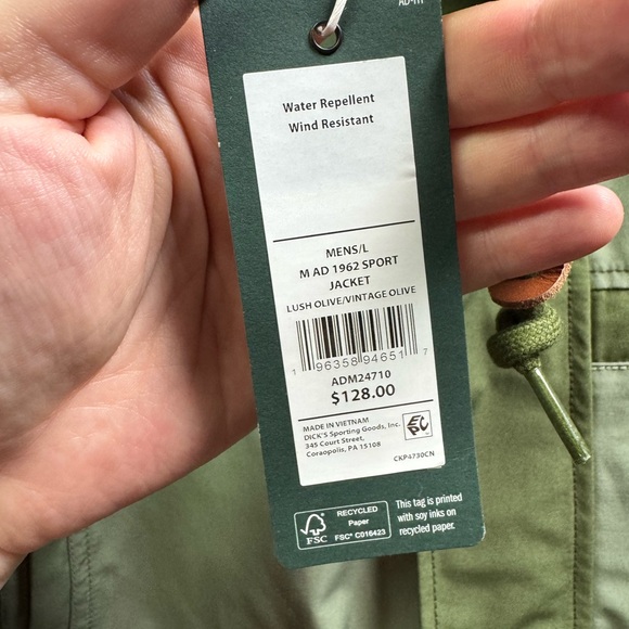 Alpine Design Green Jacket - Picture 4 of 4